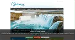 Desktop Screenshot of eneco.it