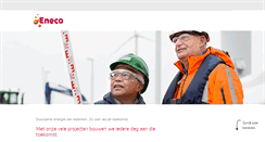 Desktop Screenshot of projecten.eneco.nl
