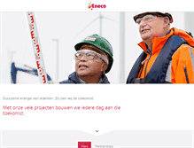 Tablet Screenshot of projecten.eneco.nl